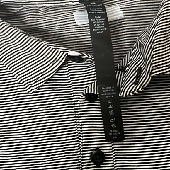 LULULEMON EVOKED POLO SHIRT SIZE XS - Picture 5 of 6